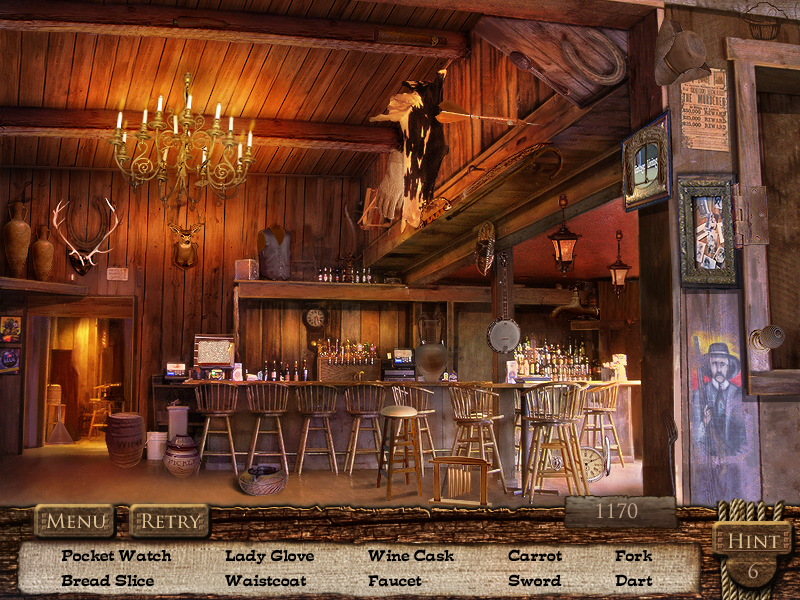 Rangy Lil's Wild West Adventure (Windows) screenshot: Saloon