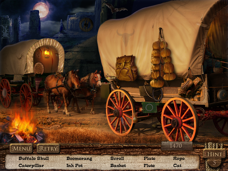 Rangy Lil's Wild West Adventure (Windows) screenshot: Wagons