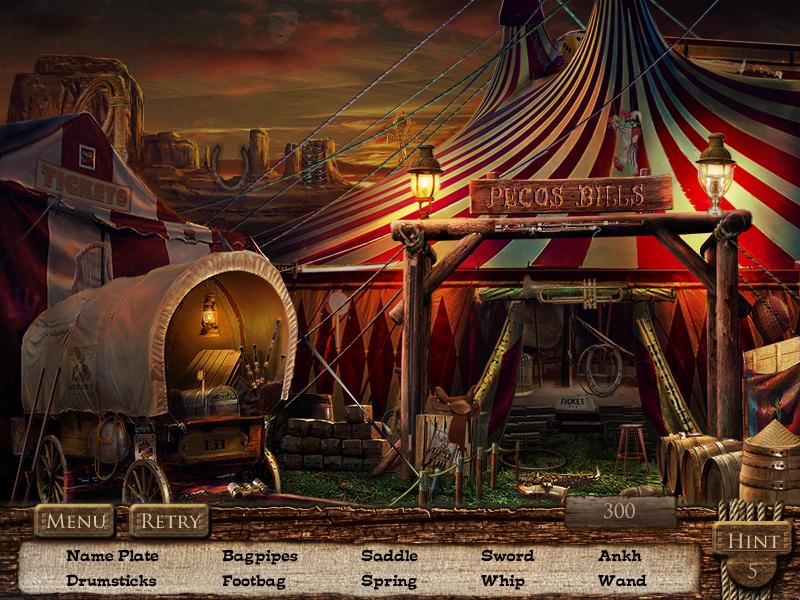 Rangy Lil's Wild West Adventure (Windows) screenshot: Circus