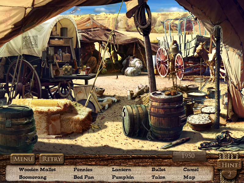 Rangy Lil's Wild West Adventure (Windows) screenshot: Tent