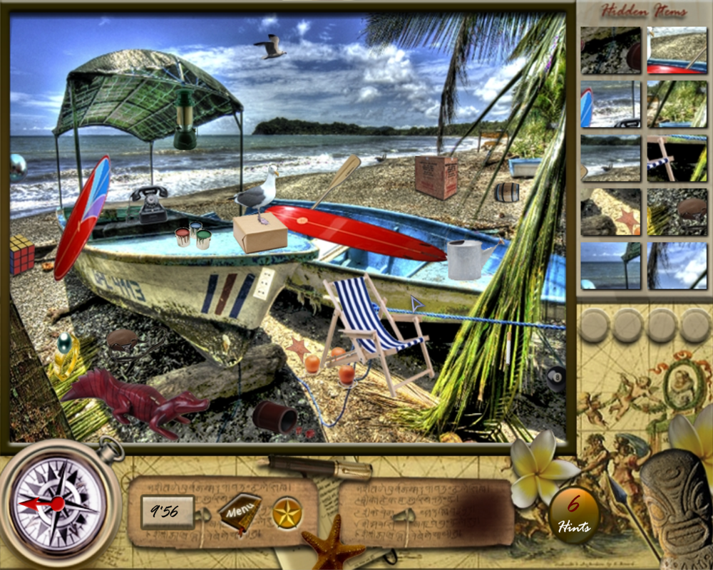 Tahiti Hidden Pearls (Windows) screenshot: Boats