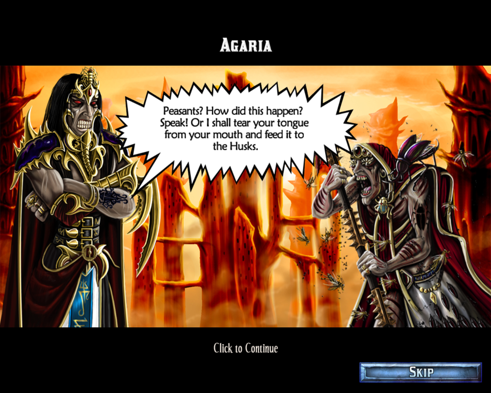 Puzzle Kingdoms (Windows) screenshot: Agaria introduction