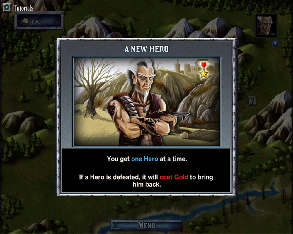 Puzzle Kingdoms (Windows) screenshot: A new hero