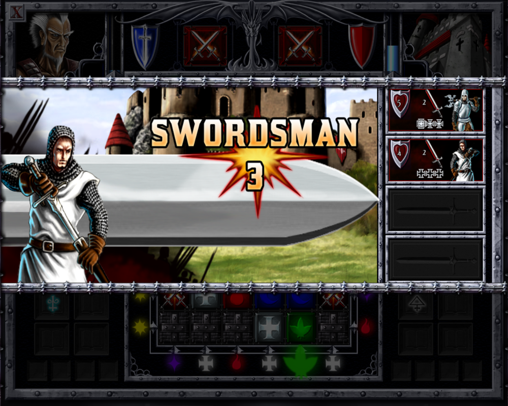 Puzzle Kingdoms (Windows) screenshot: Swordsman