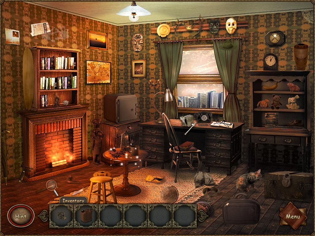 Mystic Diary: Lost Brother (Windows) screenshot: Gustav's apartments