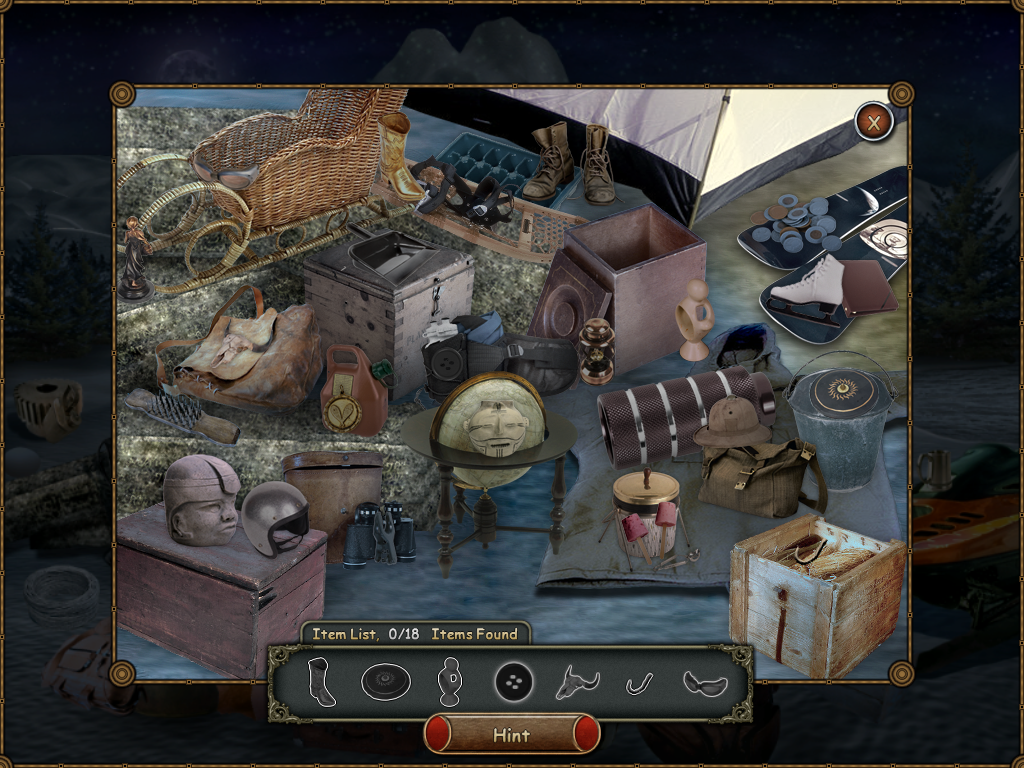 Mystic Diary: Lost Brother (Windows) screenshot: Equipment
