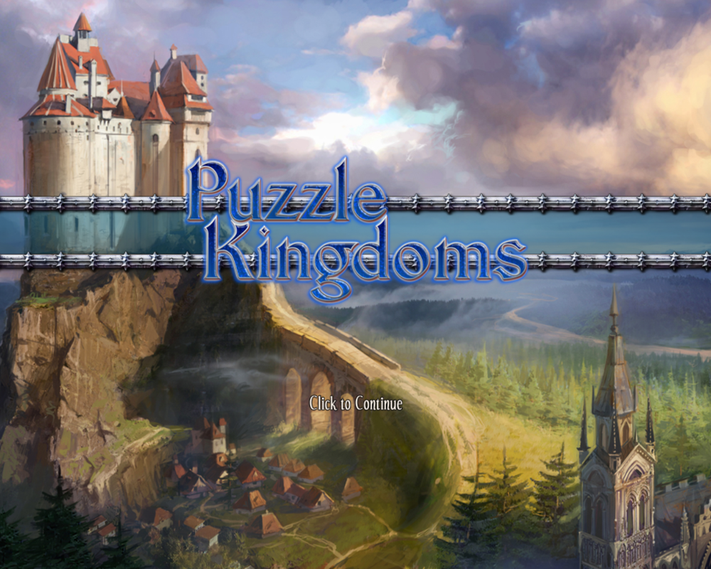 Puzzle Kingdoms (Windows) screenshot: Title screen