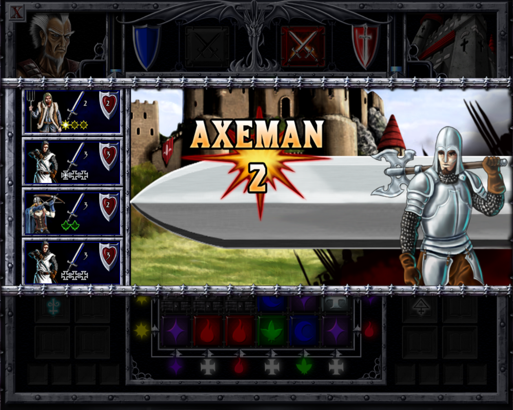 Puzzle Kingdoms (Windows) screenshot: Axeman