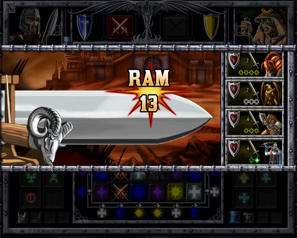 Puzzle Kingdoms (Windows) screenshot: Ram
