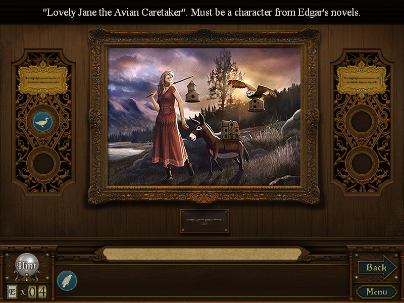 Enlightenus (Windows) screenshot: Portrait puzzle