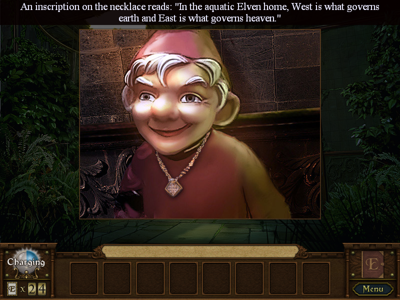 Enlightenus (Windows) screenshot: Gnome statue