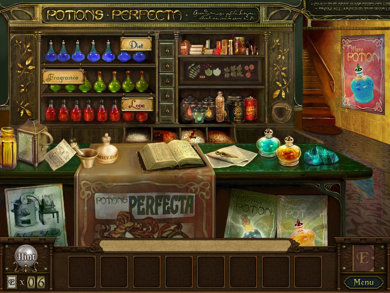 Enlightenus (Windows) screenshot: Potions Perfecta shop