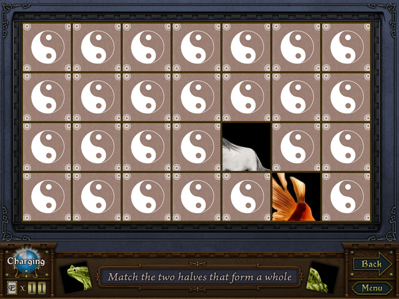 Enlightenus (Windows) screenshot: Matching game