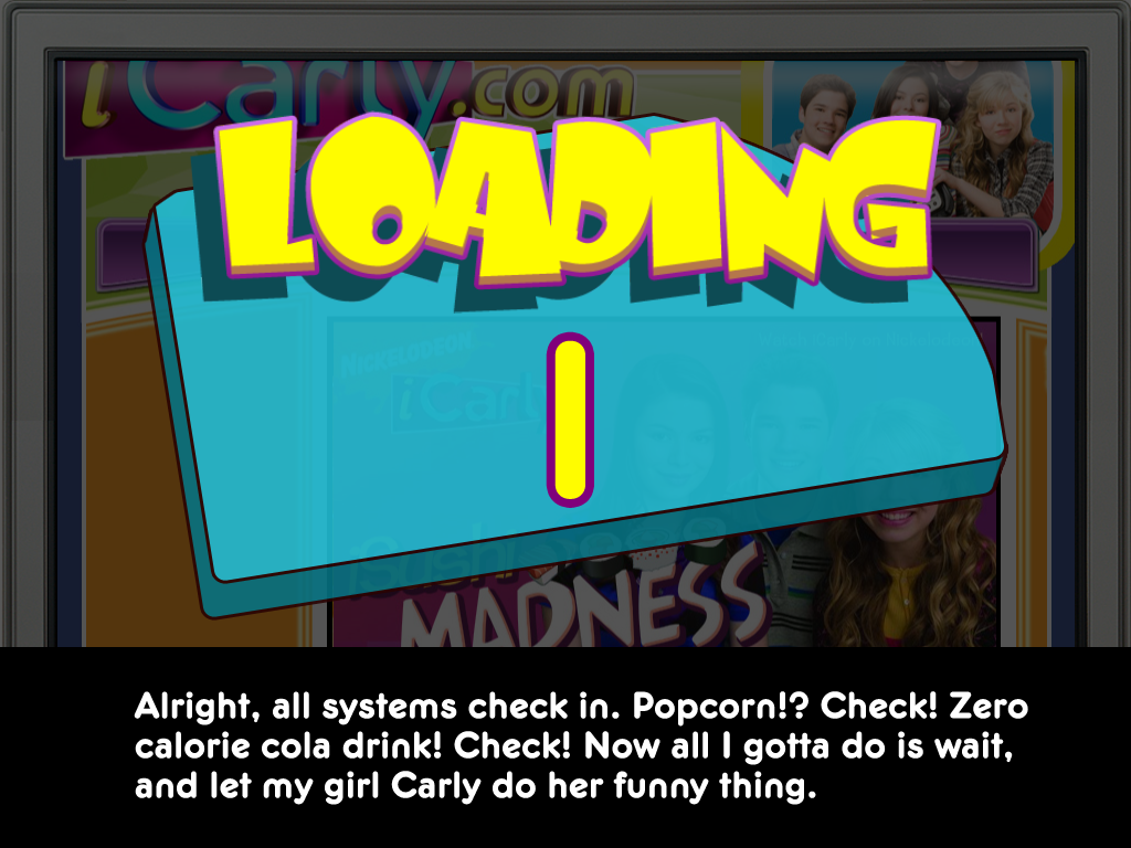 iCarly: iDream in Toons (Windows) screenshot: Loading screen