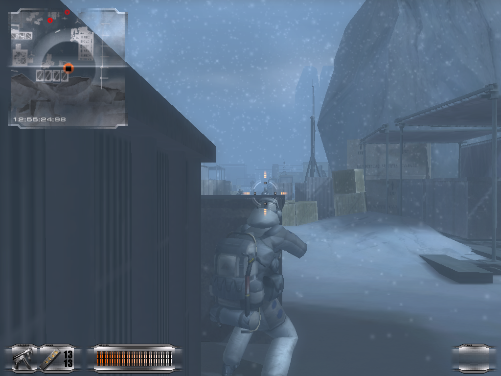 Soldier Elite: Zero Hour (Windows) screenshot: A firefight at a long distance