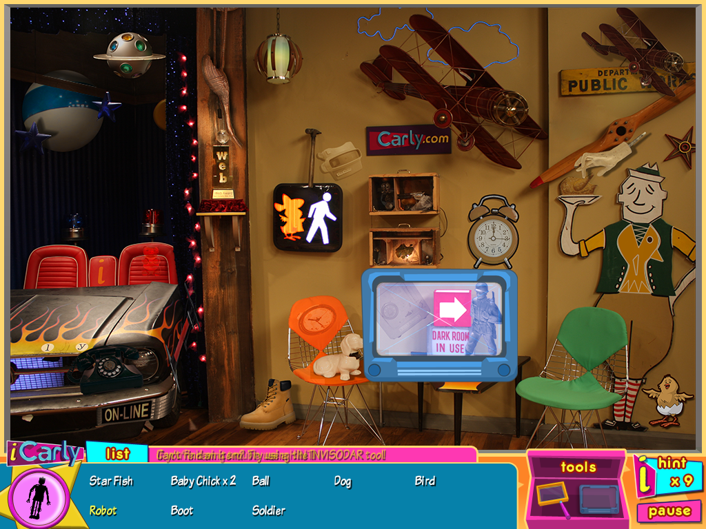 iCarly: iDream in Toons (Windows) screenshot: Another angle of a previous room