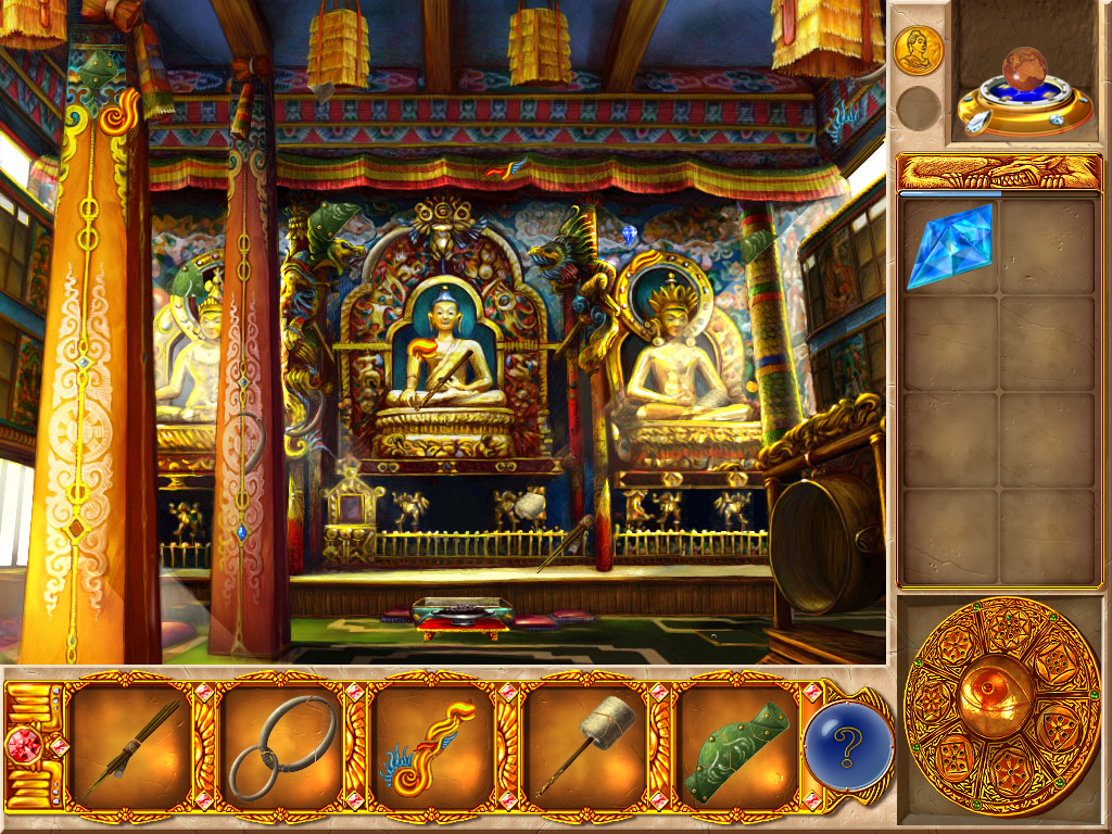 Magic Encyclopedia: Moon Light (Windows) screenshot: Temple