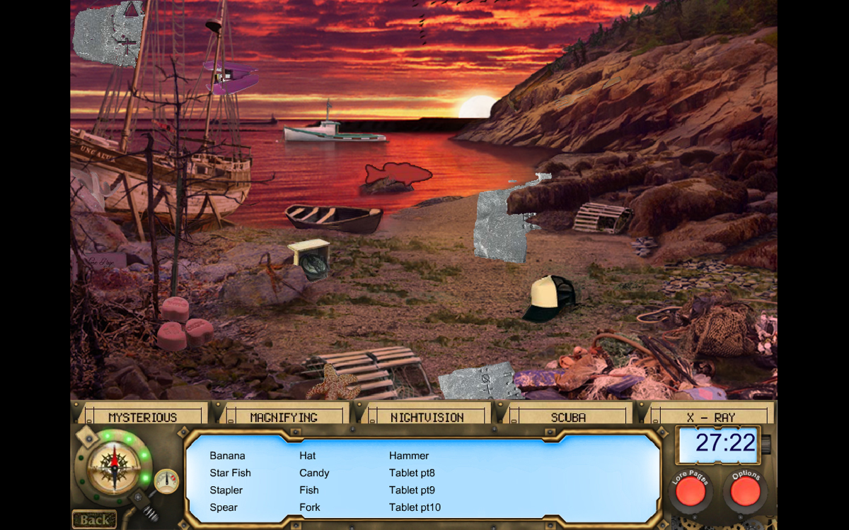 Mysterious Worlds: The Secret of Oak Island (Windows) screenshot: Beach