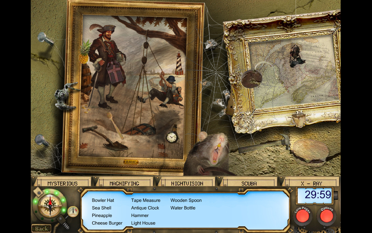 Mysterious Worlds: The Secret of Oak Island (Windows) screenshot: Paintings