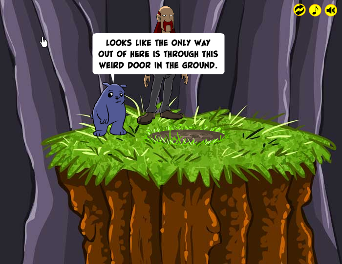 The Several Journeys of Reemus: Chapter 3 - Know Thy Enemy (Browser) screenshot: Puzzle time!