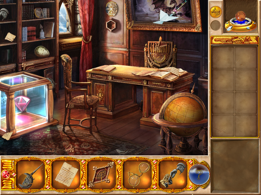 Magic Encyclopedia: Moon Light (Windows) screenshot: Professor Fobos office