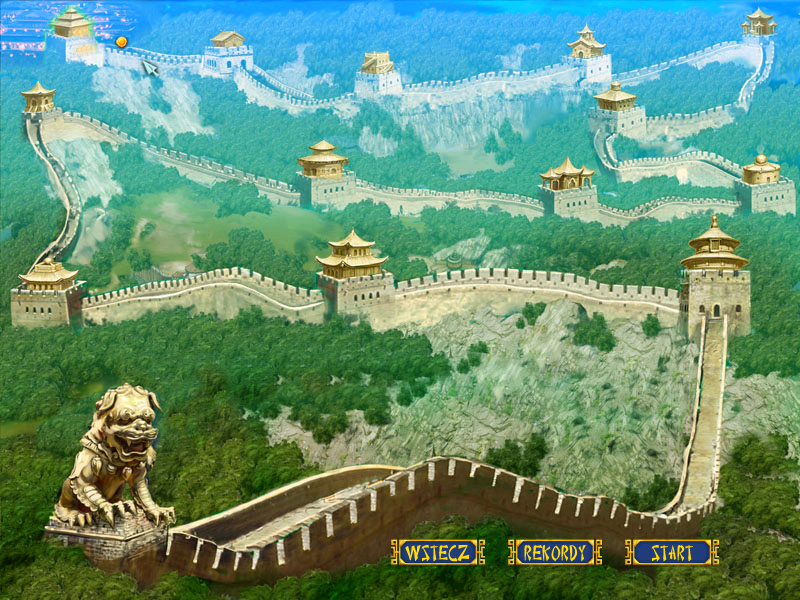 Dragon (Windows) screenshot: Level map (Polish)