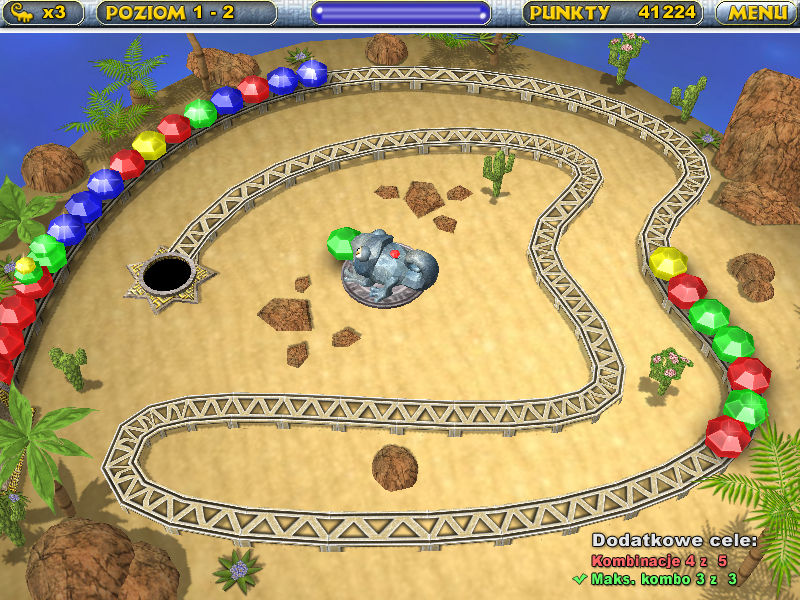 Screenshot of Chameleon Gems (Windows, 2006) - MobyGames