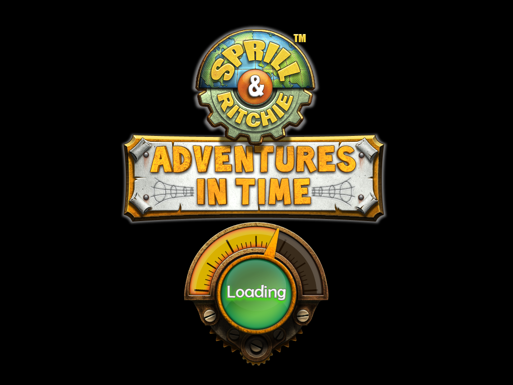 Sprill & Ritchie: Adventures in Time (Windows) screenshot: Loading screen