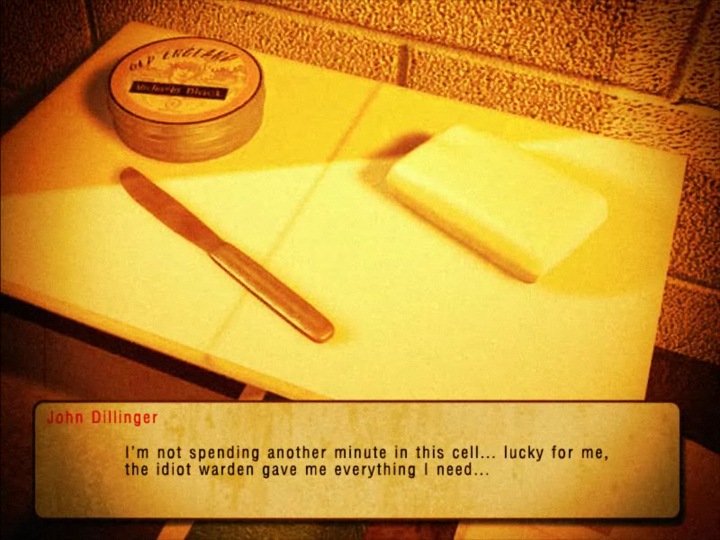 Amazing Heists: Dillinger (Windows) screenshot: Dillinger cell