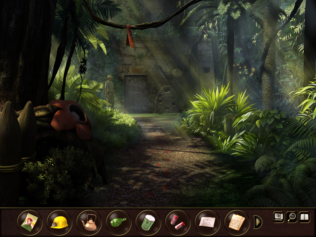 Secret Files 2: Puritas Cordis (Windows) screenshot: Indonesian jungle - How to enter the temple