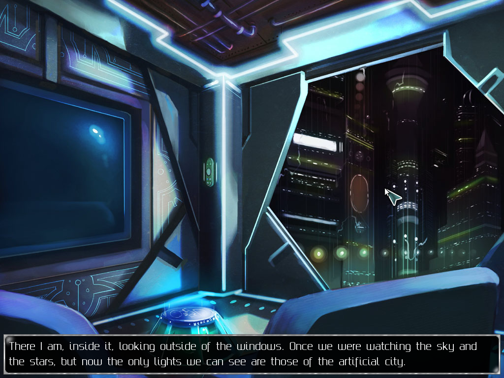 Bionic Heart (Linux) screenshot: Opening story