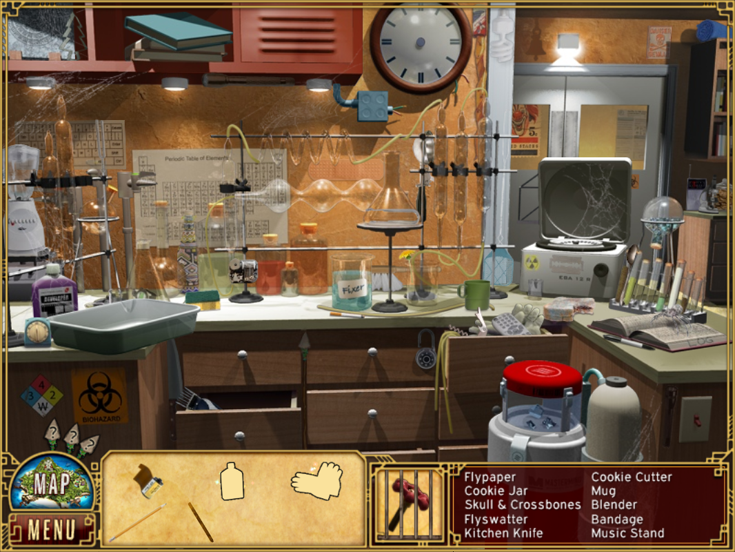 Marooned (Windows) screenshot: Laboratory