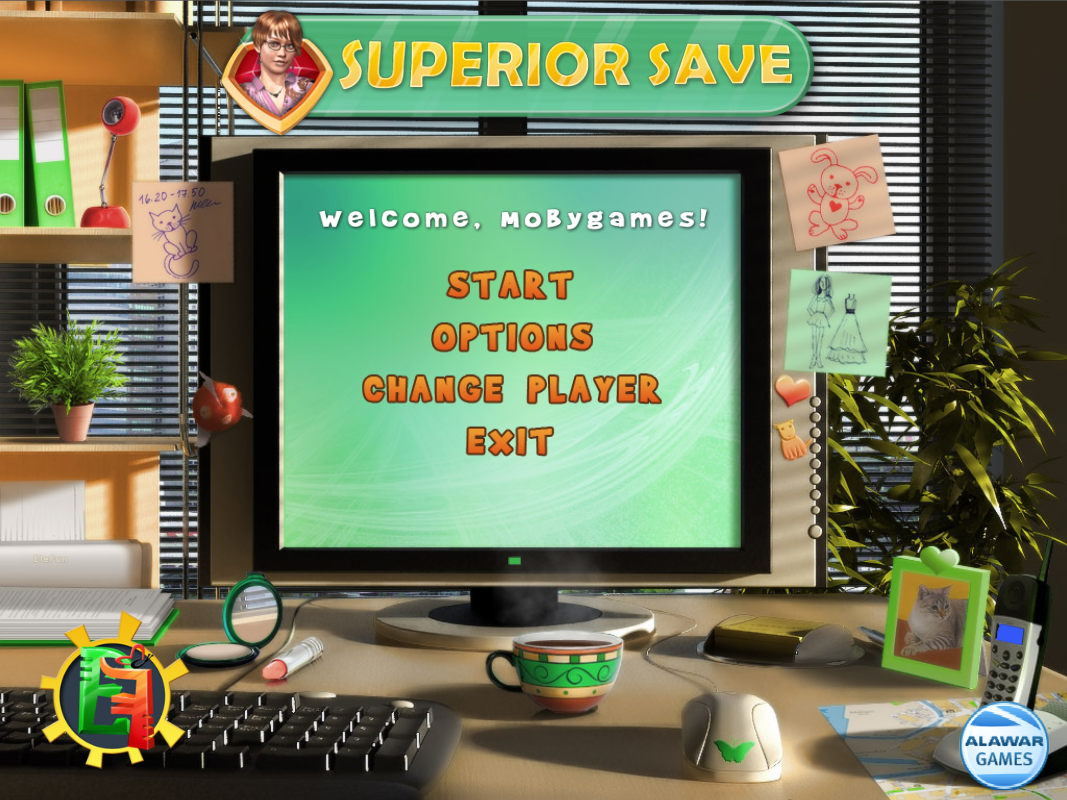 Superior Save (Windows) screenshot: Main menu