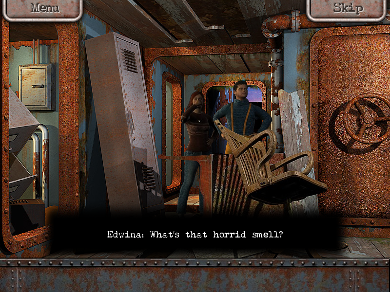 Margrave Manor 2: The Lost Ship (Windows) screenshot: Abandoned room