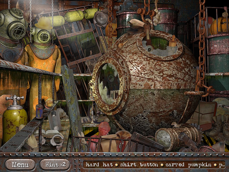 Margrave Manor 2: The Lost Ship (Windows) screenshot: Diving room