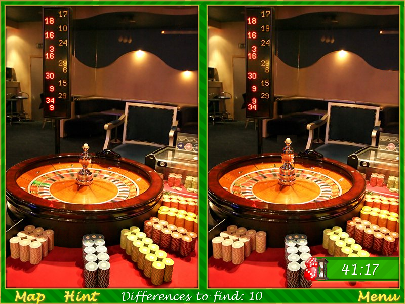 Mysterious City: Vegas (Windows) screenshot: Spot-the-differences game