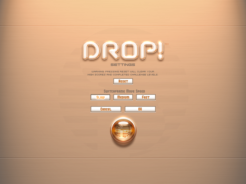 Drop! (Windows) screenshot: Settings