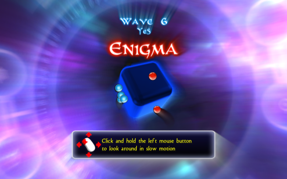 Quantz (Windows) screenshot: Wave 6 - Enigma