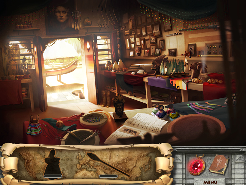 Autumn's Treasures: The Jade Coin (Windows) screenshot: Gift shop interior