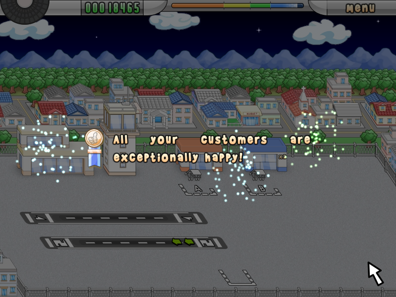 Airport Mania: First Flight (Windows) screenshot: Well, that seems to have worked out.