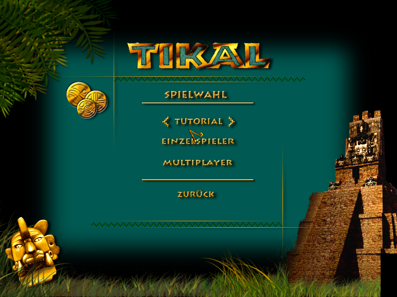 Expedition nach Tikal (Windows) screenshot: Choose game type
