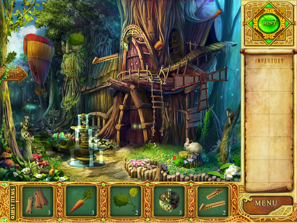 Mystery Age: The Imperial Staff (Windows) screenshot: Treehouse