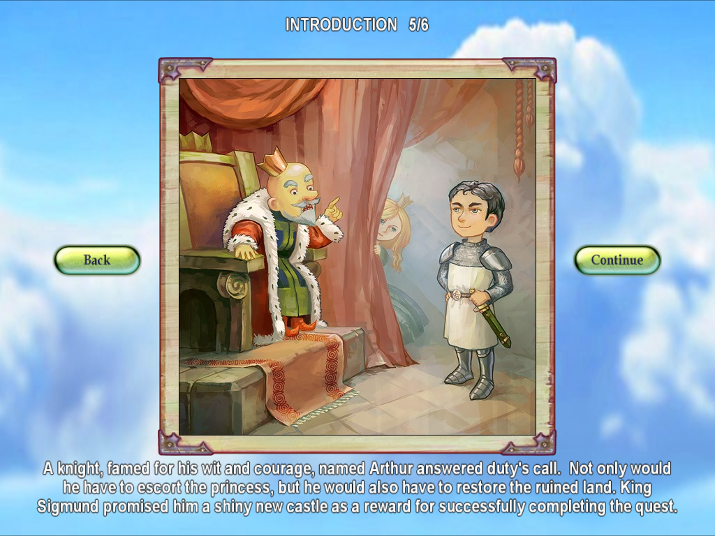 My Kingdom for the Princess (Windows) screenshot: Knight