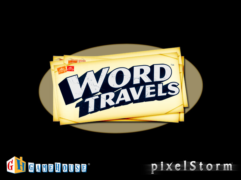 Word Travels (Windows) screenshot: Title screen