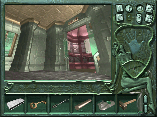 A.D. 2044 (Windows) screenshot: Elevator lobby