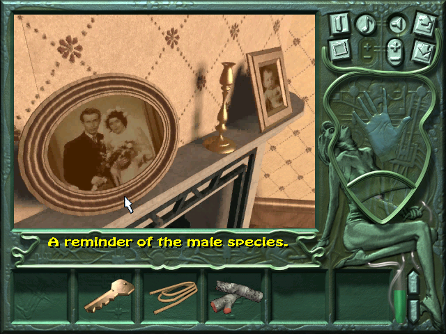 A.D. 2044 (Windows) screenshot: A reminder from the past