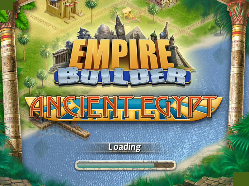 Empire Builder: Ancient Egypt (Windows) screenshot: Loading screen
