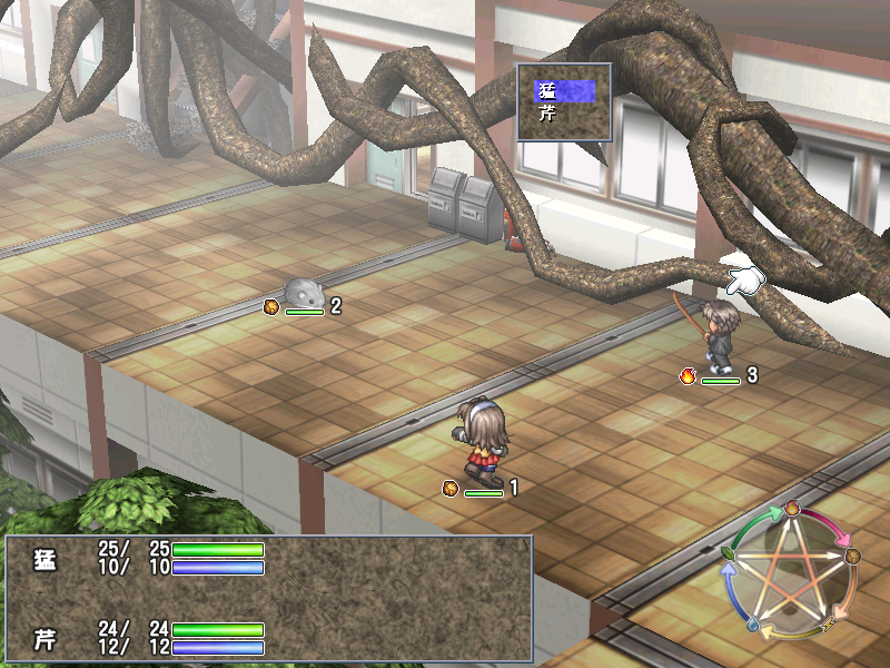 Izumo 2 (Windows) screenshot: Random battle