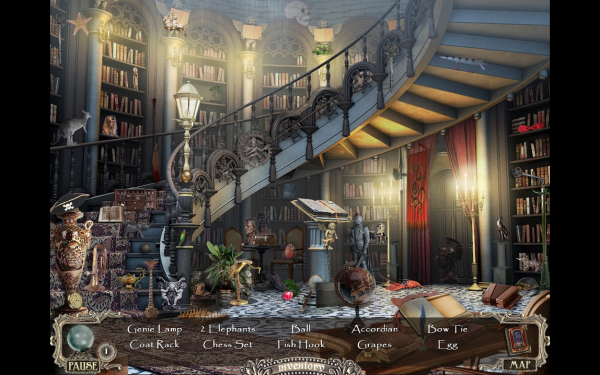 The Conjurer (Windows) screenshot: Library