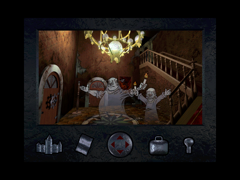 The Mystery at Greveholm (Windows) screenshot: Opening screen